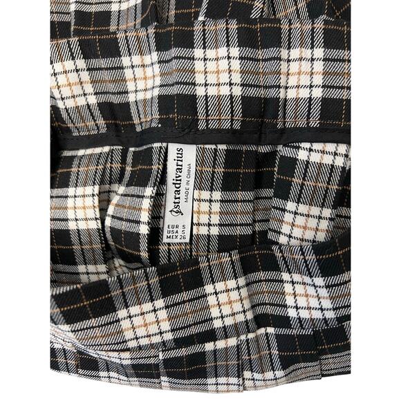 PLAID PLEATED MINI SKIRT ASOS - Picture 2 of 3